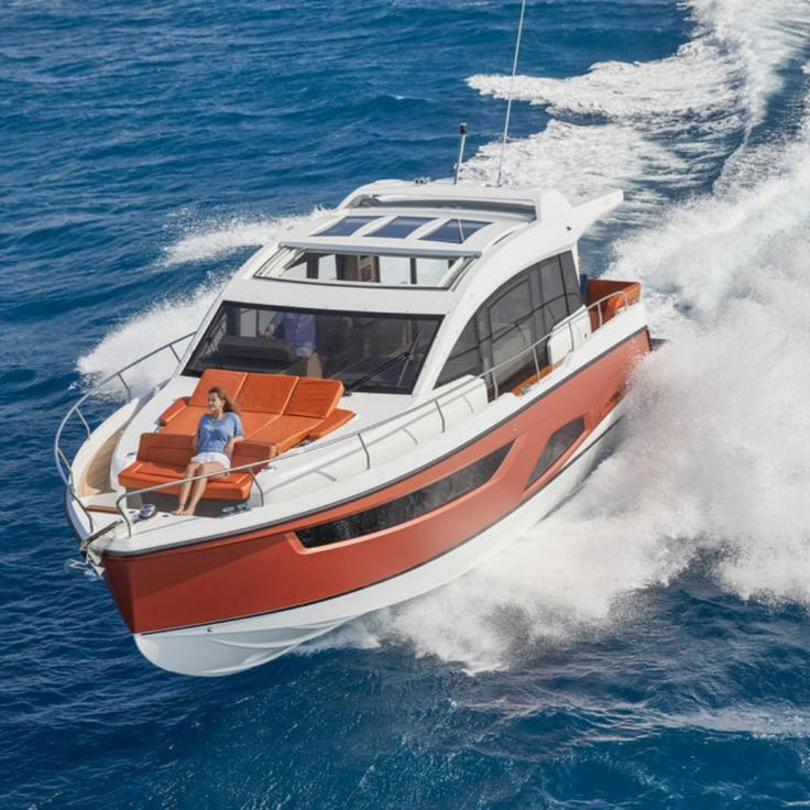 Cabin Cruiser on the Water